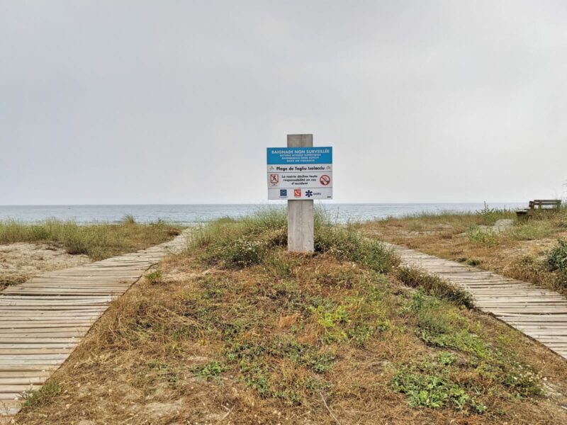 Plage de Taglio-Isolaccio