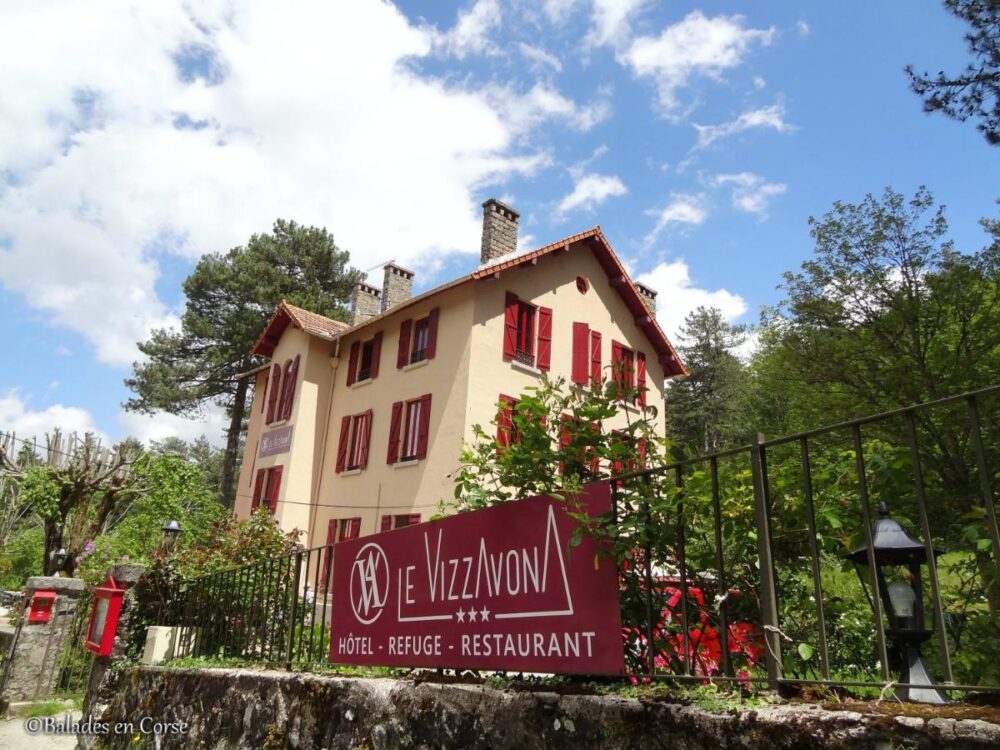 hotel restaurant chalet le vizzavona vivario